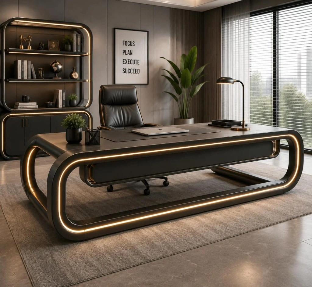 Pharneechar architectural steel furniture workshop & executive showcase